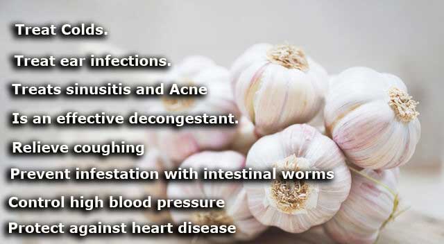 benefits garlic oil