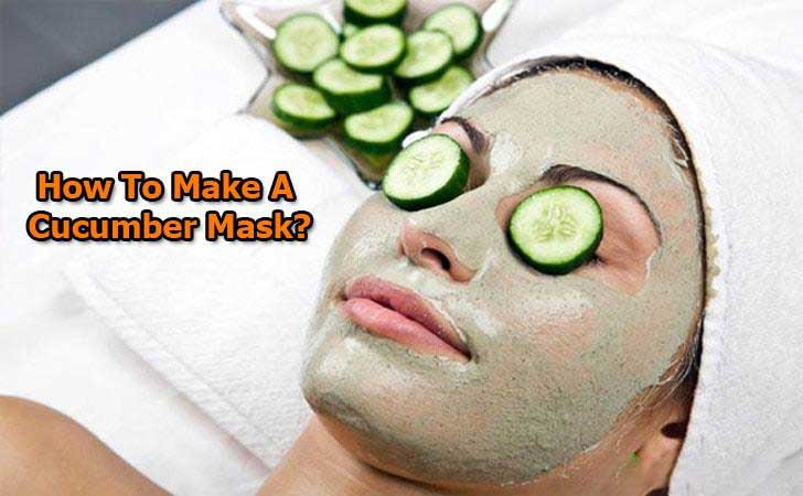 how to make cucumber face mask