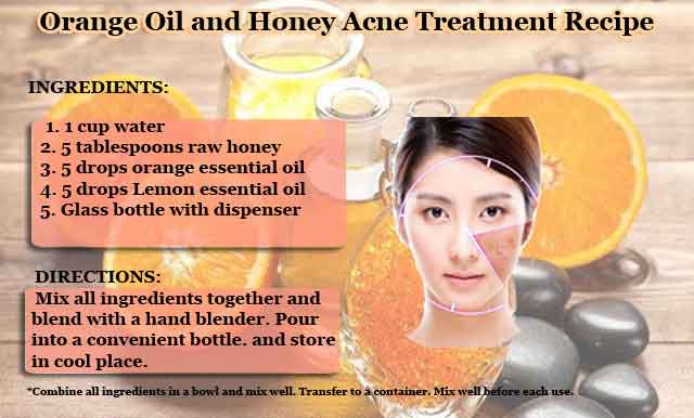 orange oil acne treatment recipe