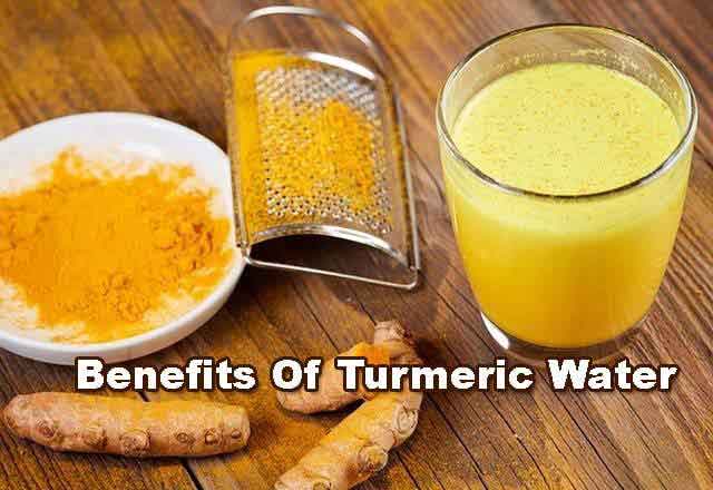 turmeric water